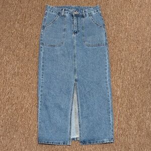 Women's Blue Denim Skirt